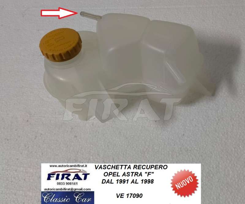 VASCHETTA RECUPERO OPEL ASTRA F 91 - 98 (17090)